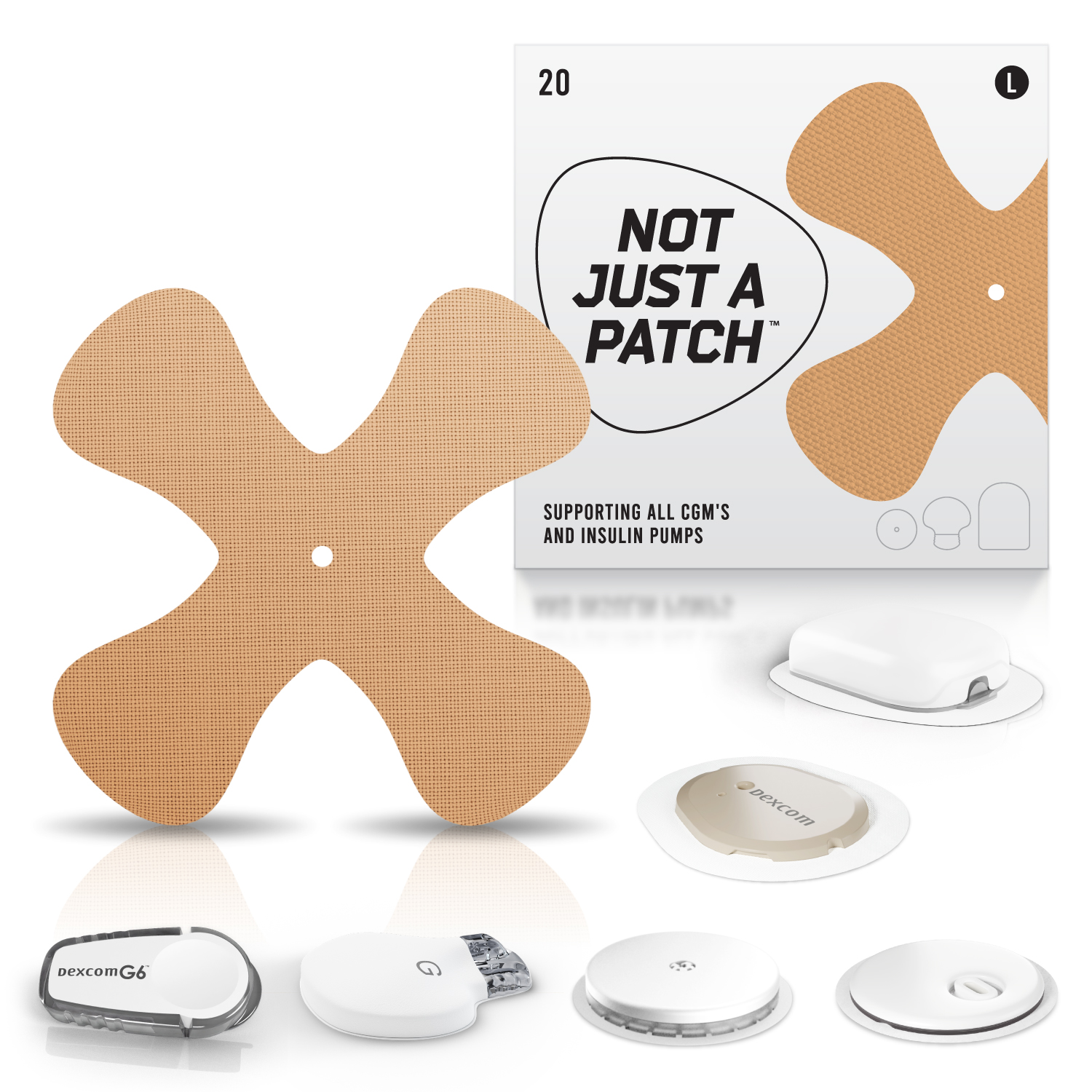 NJaP X-Patch All Devices - Tan