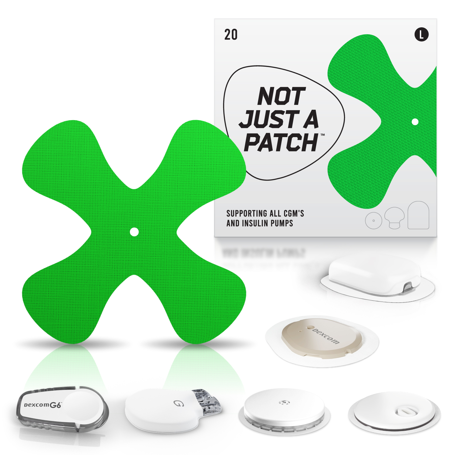 NJaP X-Patch All Devices - Green