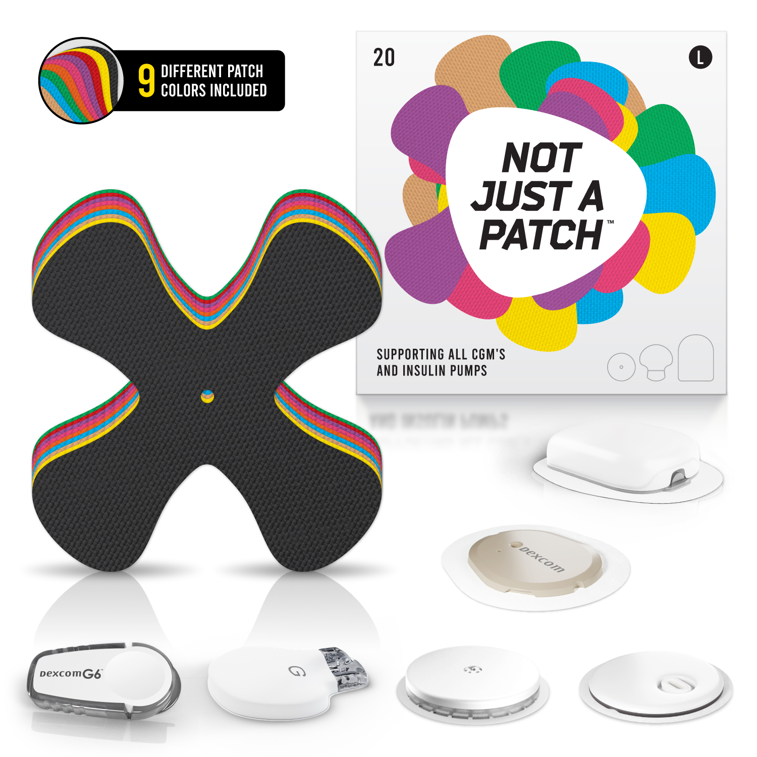 NJaP  X-Patch All Devices -  Multicoloured