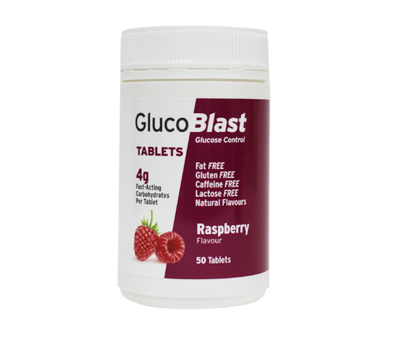 Gluco Blast - Raspberry Glucose 50 x Tablets