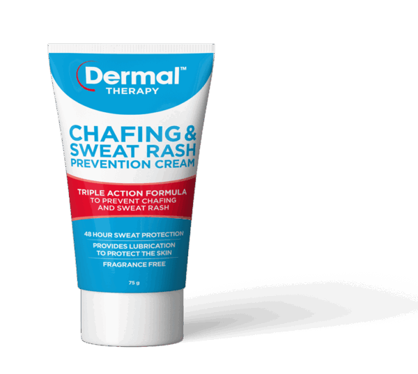 Dermal Therapy Chafing & Sweat Rash Prevention Cream 75g - Diabetes SA