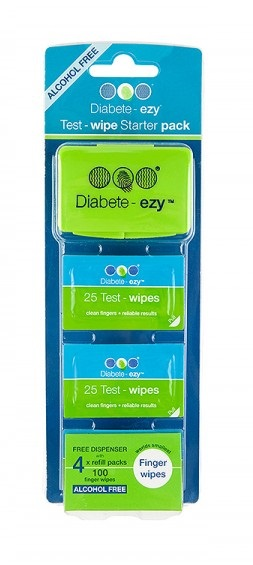 Diabete-ezy-Test-wipe-Starter-Pack-4x25-wipes-GREEN-Box-diabetes-test-wipes-starter-green.png